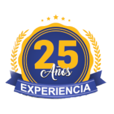 25 años de experiencia